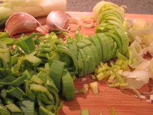 IMG_4384 Chopped Leeks for Spanikopa Sorta