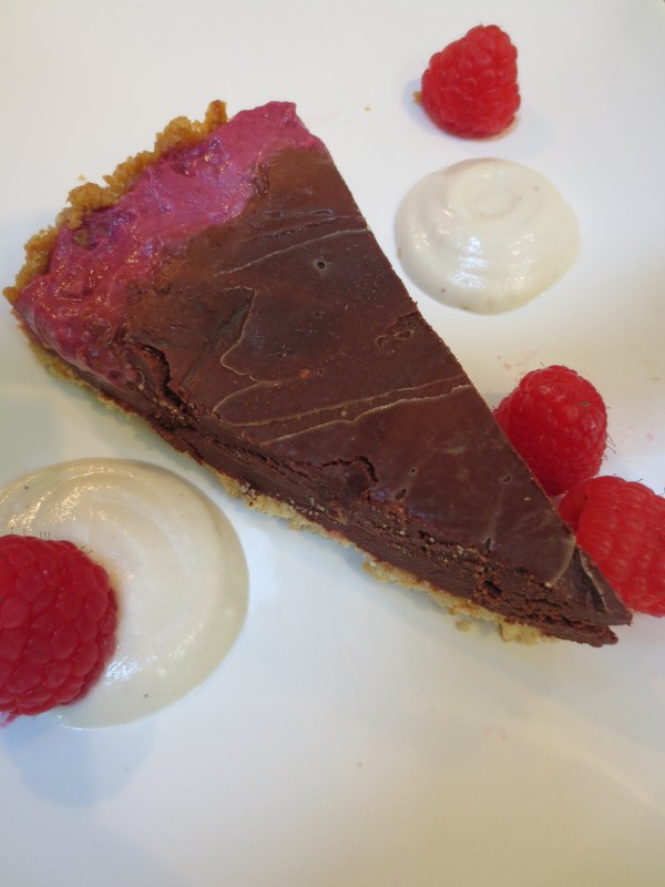 Chocolate Ganache Raspberry Tart