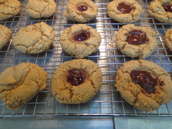 Peanut Butter Cookies and PBJ and PB Chocolate