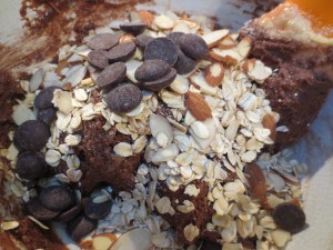 add the chocolate chips