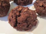 Double Chocolate Oatmeal Almond Cookies