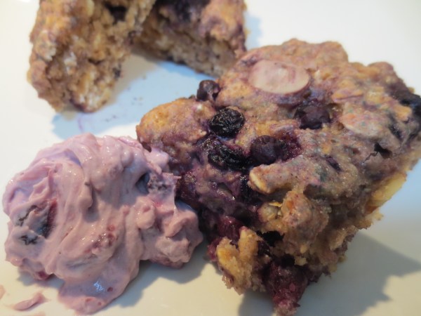 blueberry almond oatmeal scones