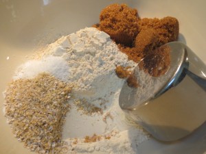 Dry mix for Heart Healthy Banana Bread