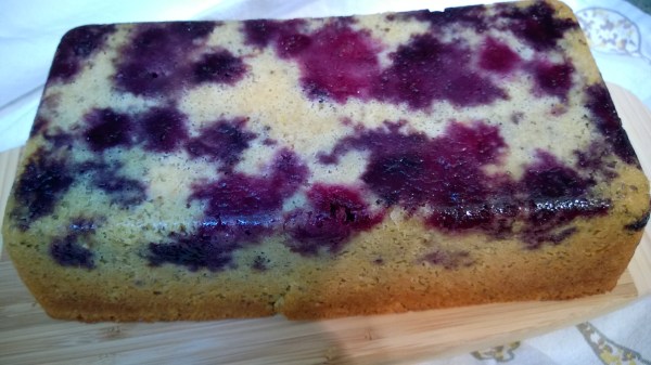 Blueberry Lemon (Tie Dyed) Tea Cake - gluten free