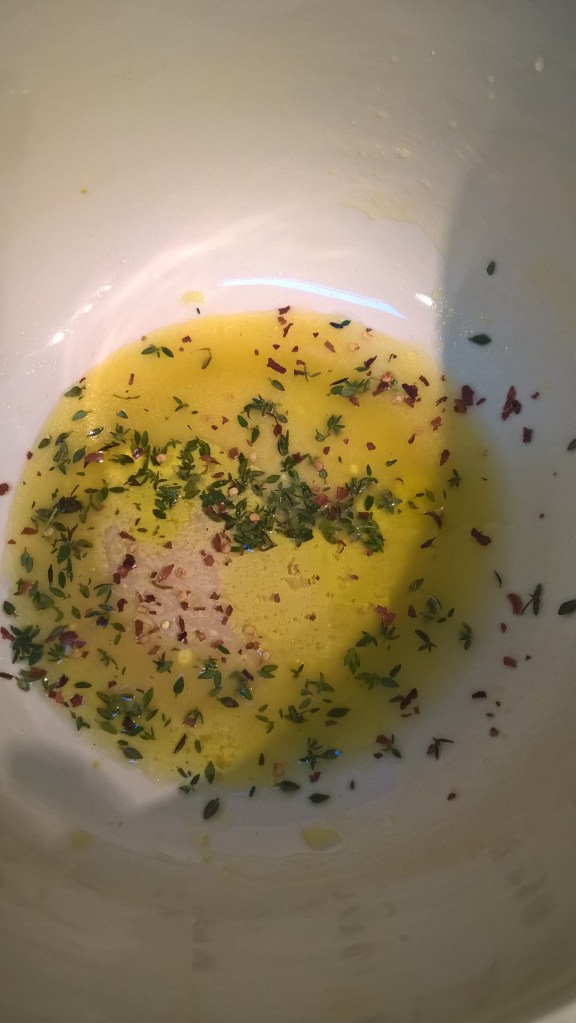 My lemony white balsamic vinaigrette