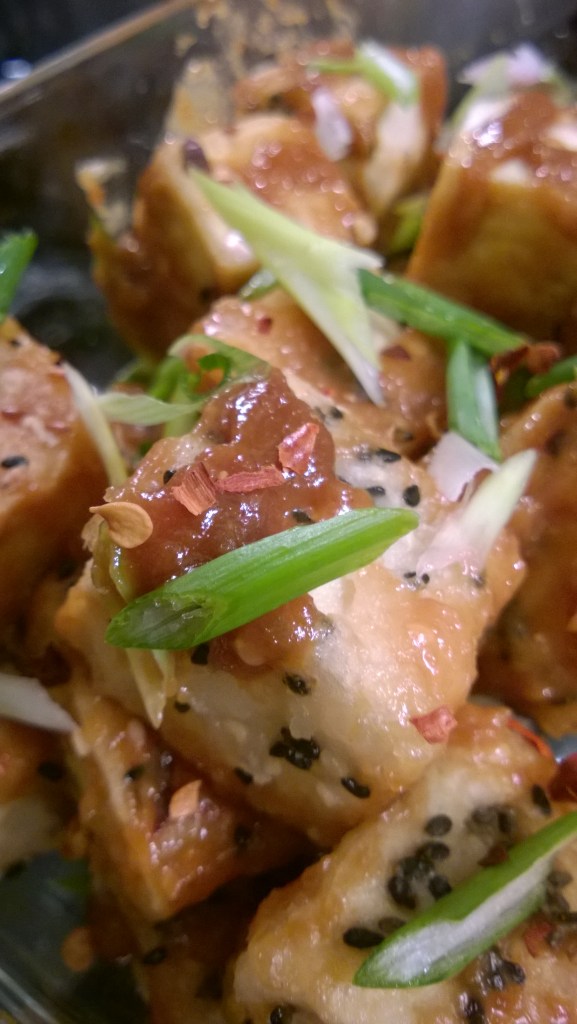 Sweet & Spicy Sesame & Ginger Tofu